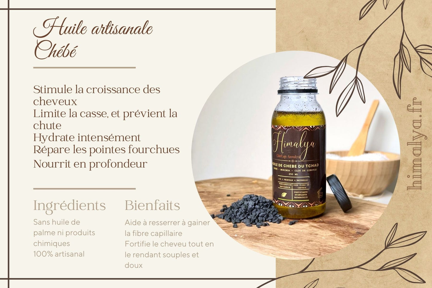 Chadian chébé oil 250ml