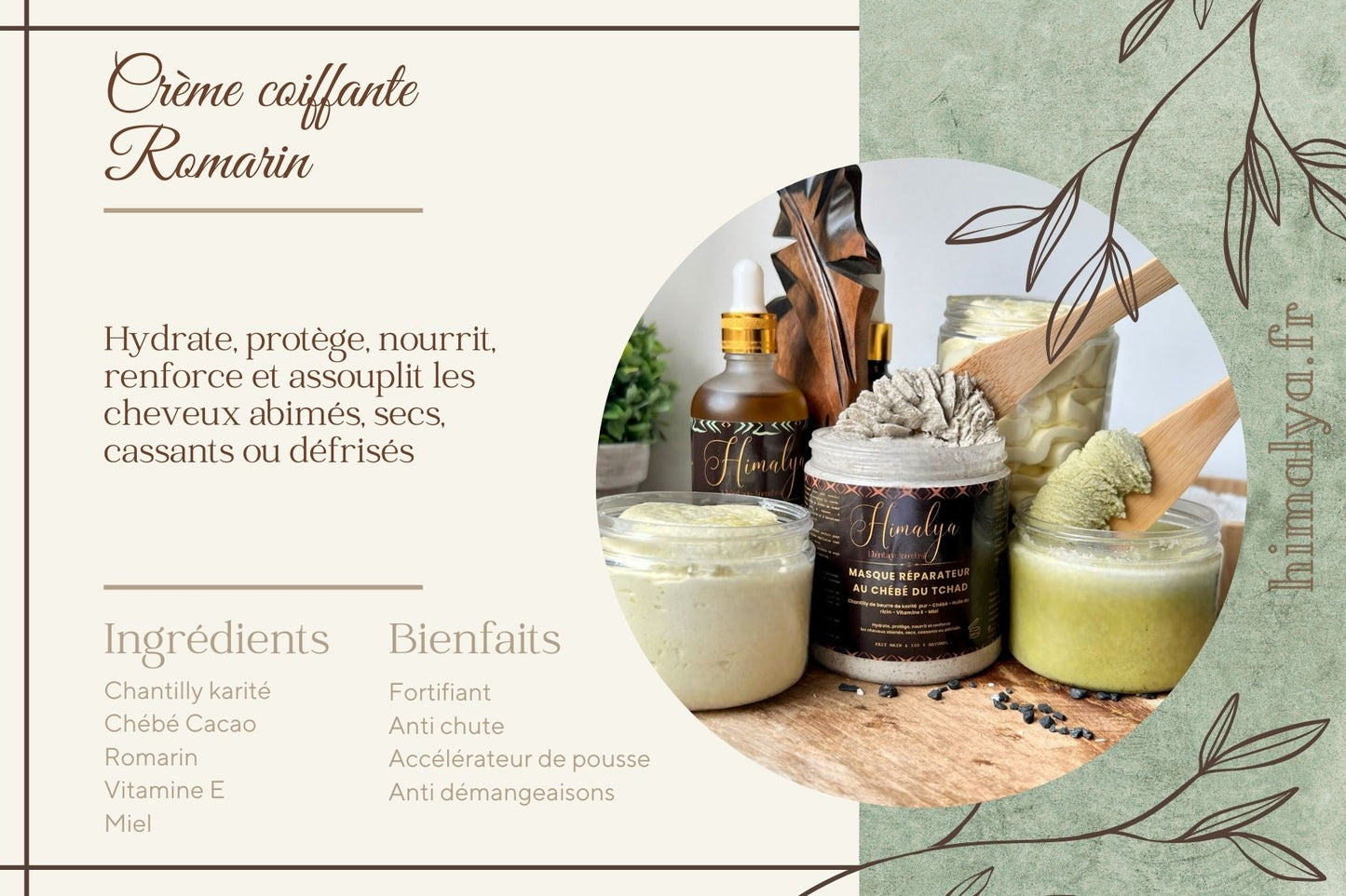 Crème fortifiante au romarin