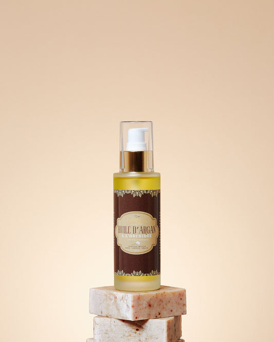 Huile d’Argan, parfumée à l’orchidée