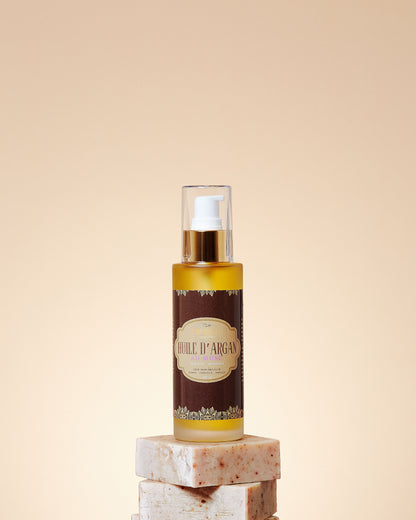 Huile d’Argan parfumée au Musc